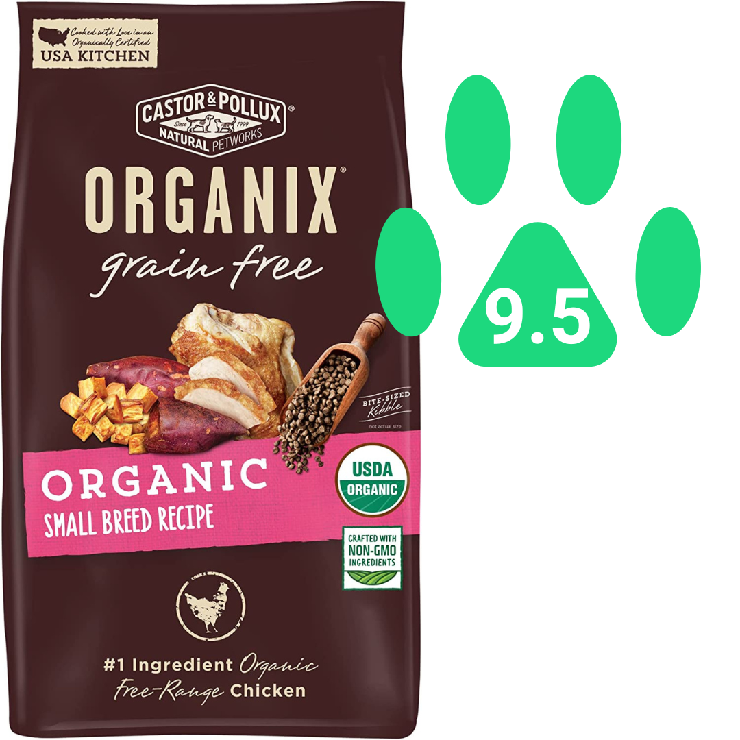 Castor & pollux organix grain free organic small breed recipe recipe dry hot sale dog food