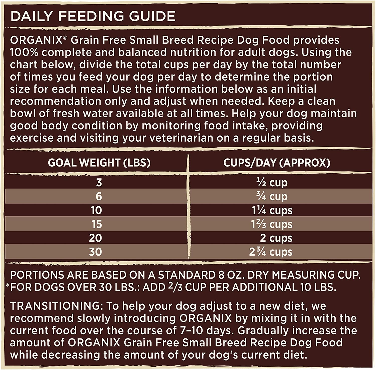 Castor and Pollux ORGANIX Grain Free Small Dog Food Recipe, Organic Dog Food - 4 lb. Bag - Image 5