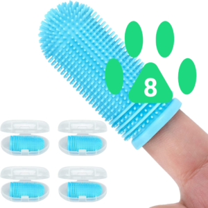 4 Pack Dog Finger Toothbrush